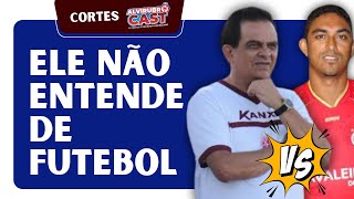 LÚCIO CURIÓ x TÉCNICO DIÁ  ELE NÃO ENTENDE DE FUTEBOL [upl. by Leahci]