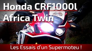 Les Essais dun Supermoteu 2   La CRF1000L Africa Twin une légende éternelle [upl. by Yadseut]