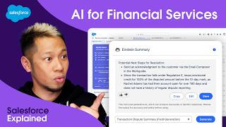 How To Use AI To Resolve Transaction Disputes Faster  Salesforce AI Use Case [upl. by Sihun]