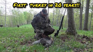 West Virginia turkey hunting”His first turkey in nearly 20 years” [upl. by Mahmoud]