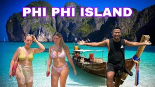 Full Day Trip to Phi Phi Island from Phuket Thailand 🇹🇭 [upl. by Kerstin]