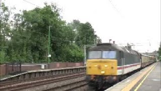 Atherstone LSL ECS 5Z47 With 47828Inter City Livery amp More [upl. by Lahey]