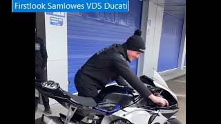 Jerez Test firstlook Sam Lowes MarcVDS Ducati 2024 wintertest wsbk [upl. by Janka]