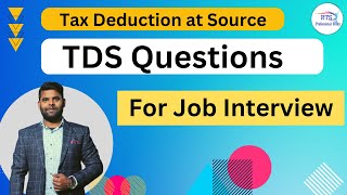 TDS Questions for Job Interview  Tds questions in interview  TDS Interview Question amp Answers [upl. by Ohce]