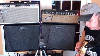 Fender Blackface Bandmaster vs Silverface Bandmaster Reverb [upl. by Nehte]