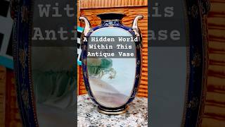 A Hidden World Within This Antique Vase Mystical Lake View antique japan porcelain vase [upl. by Bayless]