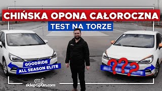 Czy chińska opona może być dobra Goodride All Season Elite Z401 TEST NA TORZE [upl. by Holly-Anne]