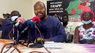 Conférence de presse Frapp France dégage Le Sénégal un Etat narco trafiquant [upl. by Ciardap]