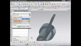 Cotter Joint Design Video Tutorial  Learning NX [upl. by Moreta]