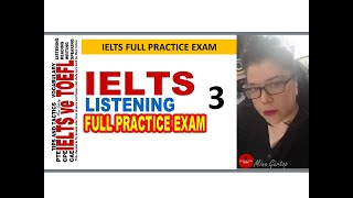 IELTS LISTENING FULL PRACTICE EXAM WITH KEY3 [upl. by Joellyn]