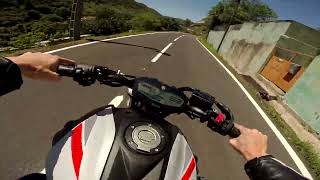 2019 Yamaha MT07  Akrapovic Full Exhaust  Walkaround and Quick Ride [upl. by Rehpretsirhc]