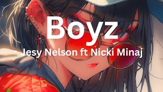 Boyz  Jesy Nelson ft Nicki Minaj [upl. by Eelitan]