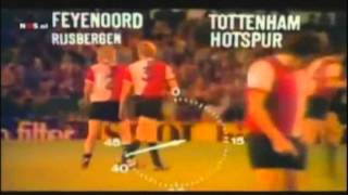 1974 May 29 Feyenoord Holland 2 Tottenham Hotspur England 0 UEFA Cup [upl. by Rivera]