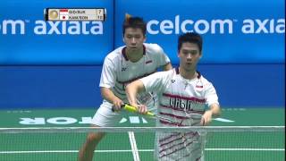 Celcom Axiata Malaysia Open 2017  Badminton SF M5MD  GidSuk vs KamSon [upl. by Gleich]