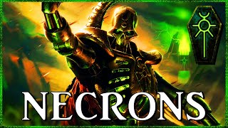 THE NECRONS  Pyrrhic Ancients  Warhammer 40k Lore [upl. by Lurlene]