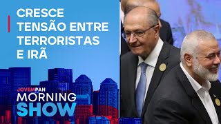 Alckmin é VISTO perto do LÍDER do HAMAS horas antes de morte [upl. by Strenta]