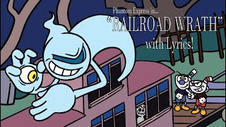 Railroad Wrath WITH LYRICS  Cuphead Dont Deal With The Devil Cover [upl. by Ahsinut]