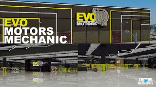 MLO Evo Motors Mechanic  GTA 5 FiveM AVAILABLE NOW [upl. by Yllut]