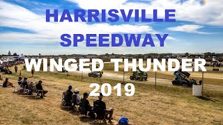 Harrisville Speedway Winged Thunder 2019 Speedway [upl. by Aitselec]