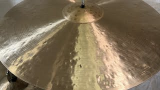 Spectrum Cymbals  20” Raw Bell Medium Thin 2061g [upl. by Romonda]