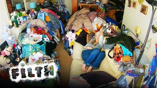 Hoarder Living in Her Own Mess  Hoarders  Filth [upl. by Iruam872]