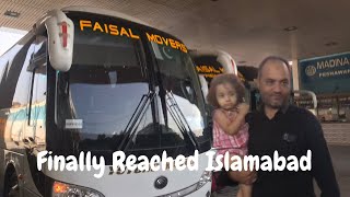 Finally reached Islamabad Faisal Mover Service Travel vlogs ZainshKhattakvlogs [upl. by Asta]