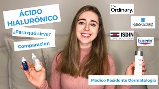 ACIDO HIALURONICO ¿PARA QUÉ SIRVE  TIPOS  ÁCIDO HIALURÓNICO THE ORDINARY VS LA ROCHE POSAY [upl. by Nikolos]