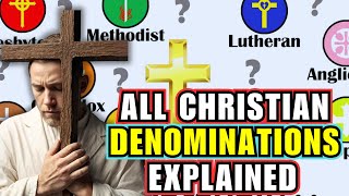 Quick summary of all Christian denominations in 26 minutes all christian denominations explained [upl. by Kalina]