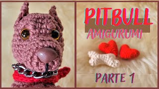 Pitbull amigurumi Parte 13 [upl. by Asela75]