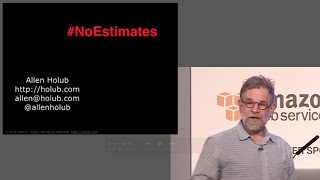 NoEstimates Allen Holub [upl. by Aztinad113]