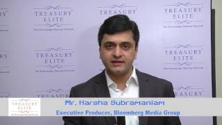 Harsha Subramaniam Treasury Elite Conclave on 5th August 2016 [upl. by Ecyac]