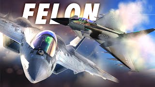 SU57 Felon vs Eurofighter Typhoon  DCS World [upl. by Ennaed]