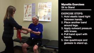 Myositis Exercises Sit to Stand V5 1 [upl. by Franzoni]