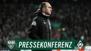 LIVE Pressekonferenz mit Ole Werner  VfB Stuttgart  SV Werder Bremen [upl. by Nichols]