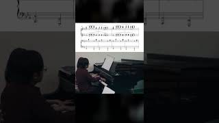 Naruto Ending  Wind Akeboshi  Piano fourhands with Laurencia Natania piano shorts naruto [upl. by Jerrylee]