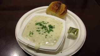 Clam Chowder  Boudin Bakery amp Cafe Macys Union Square San Francisco California [upl. by Zea281]