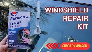 Permatex Windshield Repair Kit [upl. by Aridni689]