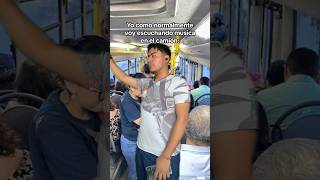 Ojalá y a todos nos valiera el que dirán 🥵funny tokischa rideordie transportepublico comedy [upl. by Fai697]