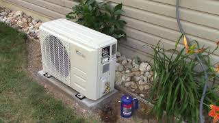 Senville Mini Split AC Heat Pump Installation [upl. by Wiese]