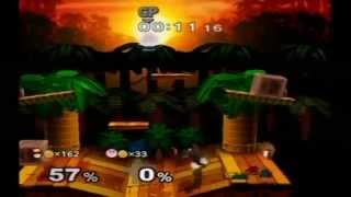 Lets Play SSBM  Part 11 Mario vs Donkey Kong Bonus Banality [upl. by Weissmann760]