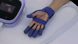 Hand Rehabilitation Robotic Gloves XFT2005A [upl. by Ikkir]