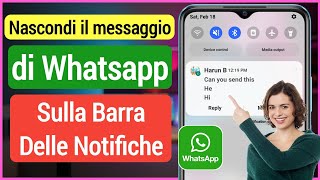 Come modificare il suono di notifica dei messaggi Whatsapp [upl. by Mcferren]