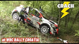 Spänning och Utmaningar WRC Rally Croatia 2024 Första Dagen [upl. by Jb]