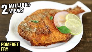 Pomfret Fry Recipe  Fish Fry Indian Style  Fish Recipes  Fish Fry Recipe by Varun Inamdar [upl. by Rakso349]