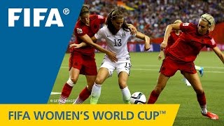 USA v Germany  FIFA Womens World Cup 2015  Match Highlights [upl. by Myrtia]