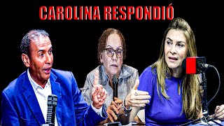 ÚLTIMO CAROLINA MEJÍA ROMPE EL SILENCIO Y RESPONDE A LAS ACUSACIONES DE DOMINGO CONTRERAS [upl. by Walke]