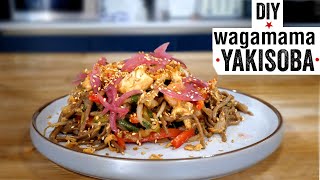 Homemade Wagamama  Yakisoba Recipe Clone [upl. by Oirottiv]