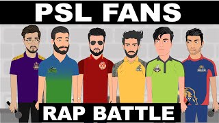 PSL Fans  Rap Battle  PSL 8 [upl. by Yarled]