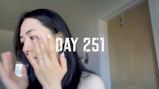 skincare routine 365 challenge day 251 [upl. by Egwin]