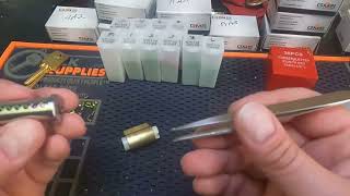 MX 13 Restricted Master Key  Part 2A  Pinning the locks [upl. by Sheryle]